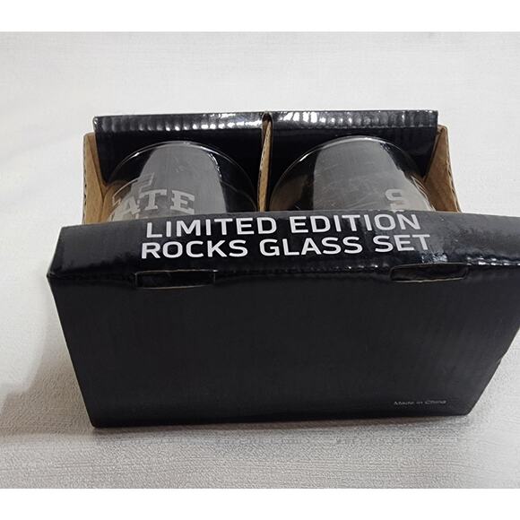Iowa state limited edition rock glass set. - Picture 5 of 7